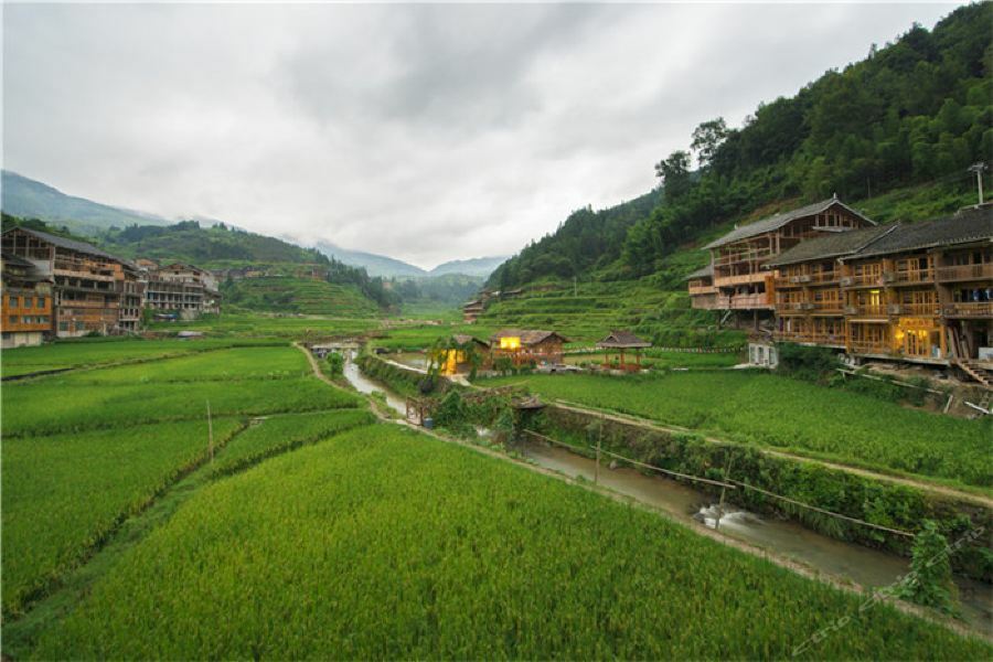 肇兴溪舍山堂 Creekside Inn Liping Dış mekan fotoğraf